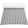 Tbest Lastra per Decking in Teak EVA Pavimentazione per Barche Pavimentazione Marina 94x35 Pollici Antiscivolo Impermeabile Facile da Pulire Fai da Te Adatto per Yacht RV Van Boat Deck (Marrone scuro)