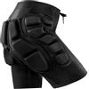 FytStycale Pantaloncini Imbottiti, Protezione Traspirante Nera, Pad di Protezione per Skateboard, Pallavolo, Pattinaggio Artistico E Snowboard, Xk