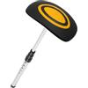 QSTDGVPW Supporto Portatile per Sacca da Golf con Altezza Regolabile, Giallo