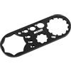 Lljsszr Chiave per Tappo Forcella Bicicletta, Chiave per Spalla Forcella Anteriore Bicicletta, Chiave per Tappo Pedivella, Multifunzionale, Nero 24mm 26mm