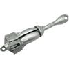 KQFCAZRE Rampino Pieghevole in Acciaio al Carbonio per Kayak, Portatile, Zincato, per Imbarcazioni Come Canoe, Yacht, Zattere E Barche a Vela, 1.5 kg