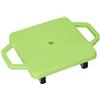 Zxpjkyu Monopattino con Maniglie per Bambini, Bambini con Rotelle, Sedersi, Monopattino per Casa, Verde