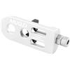 Zxpjkyu Tendicatena per Bicicletta, Tendicatena in Lega di Alluminio, Bloccacatena per Bicicletta BMX a velocità Singola, Rosso