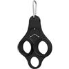 Zxpjkyu Porta Palline da Golf, Organizer Portatile, Regalo per Golfisti, Allenamento All'aperto, Creativo, Pratico, in Silicone con Clip, Porta Borraccia, Nero