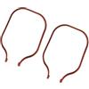 HDOYTXXM Nastro Sportivo Multiplo per Bordi in Silicone Che assorbe Urti installa Rapidamente per Paddle, Racchette e Attrezzatura da Allenamento Nastro Sportivo in Silicone Resistente all ' Usura