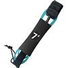 Milageto Surfboard Leash Corda da Surf Elastica Cinturino alla Caviglia Neoprene Antiscivolo Regolabile Protezione Paddle Board Adatto per Uomini Donne Sport, Verde, 6 Piedi