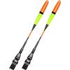 MHADBKH 2Pcs Luminoso Top Mount Luminously LED Float Night Fishing Tool Sensibile Luminosamente Sostituzione Boe di Pesce Strumento Boe