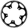 predolo Corona per Bicicletta 130BCD Stretta E Larga, Facile Installazione, Guarnitura in Alluminio, Corona di Ricambio Rotonda per Bicicletta, 58T