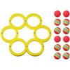 Wenoup Set da Gioco Galleggiante con Palline per Divertimento in Piscina E attività per Tutta La Famiglia, 12 Palline