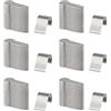 Ronyme Accessori per Driver a Cassetta in Metallo con per Bicicletta da 6 Pezzi Cricchetto, 10x5,3 mm