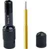 Lljsszr Adattatore per Pompa per Valvola Forcella Bicicletta, Accessori per Pompa Pneumatici, Prolunga per Pompa, Convertitore di Estensione, Ugello, Nero