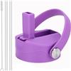 Generico 2 Tappi for Bottiglia d'Acqua for Hydro Flask (12-64 Oz), Sportivi Accessori for Bottiglie di Ricambio Coperchio di Ricambio(Violet)