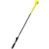 QSTDGVPW Ausilio per L'allenamento dello Swing nel Golf, Utile per La Pratica E La Flessibilità, Arancione 1.2m