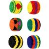 Generico Bean Bags Da Giocoleria | Giochi Sportivi Interattivi Colorati All'Uncinetto,6 Pezzi Di Sabbia Da Calcio A Piede | per Donne Uomini Famiglia Principianti Giardino Campeggio Feste