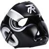 predolo Casco Protettivo per, con Protezione per Fronte E Orecchie, Imbottitura per Il Viso, Protezione Integrale per Taekwondo, Grappling, Adatto a, Argento S