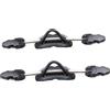 predolo Diving Fin Spring Heel Accessorio per Subacquee con Cinghia a Molla E Fibbia a Rilascio Rapido in Gomma Confortevole Adatto per Escursioni, XL e 20 mm