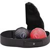 Homyl Ball Headband Headband Hand Eye Coordination Training Migliora La velocità di Reazione Regolabile per L'allename, 2 Fascia 4 Palla