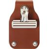 harayaa Porta Numero per Mostre di Bestiame in Pelle PU, Porta Numero per Mostre Equine, Forniture Portatili per Mostre, Clip per Numero Espositore, Clip per, Marrone Scuro