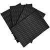 Okiyakusama 4 Pezzi Surfboard Traction Pad Tappetino Antiscivolo per Schiuma Eva Personalizzabile per Skimboard Grip Resistente Adatto per Sport, Arancia