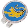 Jiuvaso Divertente Fermaglio per Cappello con Segni Zodiacali Cinesi E Segnapunti da Golf, #Drago