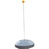 Generic Tennis Set da Tavolo Allenatore Pong Pala Portatile con Palo di Acciaio Inossidabile Strumento di Auto Allenamento Coordinazione Occhio, Grigio Niente Racchette