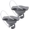 GETAJGHSD Coperchio Valvola Aria Gonfiabile 2 Pezzi in PVC per Kayak e Barca, Design Portatile Antiperdite, Accessori Sostituzione Valvola per Uso Nautico