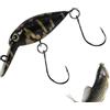 Générique Esche Crank per La Pesca del Black Bass | Esche Da Pesca con Ami - Crankbait Minnow, Swimbait Galleggiante per Marigana Trota Dorata Luccio Crapet-Arlecchino Salmone Maskinongé in Acqua e