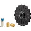 LOVIVER Puleggia Deragliatore per Bicicletta 11T 17T Rullo Guida Puleggia Deragliatore, 12T Rosso