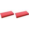 Pegciuho 2 Stanze Dragon Boat Paddle Seat Tampon, Pagaie, Shock Absorber, Boat Cushion with Dragon Eva Boat Saddle for Kayak Competition, Rosso