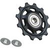 Wswqop Rullo Guida Puleggia Posteriore, Ruota Guida di Ricambio per Mountain Bike Leggere E Stabili, 14T