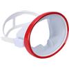 Zxpjkyu Maschera da Sub Ovale per Adulti con Ampio Spazio per Occhiali da Nuoto, Blu