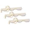 Zxpjkyu 3 Pezzi Morsetto per Punta della Stecca da Biliardo Pezzi di Ricambio per Morsetto per Stecca da Biliardo Accessori per Biliardo Fissaggio della Punta, Lunghezza 120 Mm