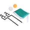 POENVFPO Set Rete da Pong Portatile, Mini Set di Palline in Rete da Pong con 2 Palline e Pali, Compatto e Leggero per Regali di Compleanno per Bambini, Regali di Natale
