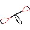 APLVFFZH Fascia Resistenza Esercizio Elastico per Training MMA Cardio con Maniglie Schiuma Aiuto per Allenamenti Resistenza E Coordinazione Adatto, Rosso 20 libbre