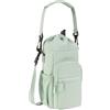 Zxpjkyu Borsa Porta Borraccia con Tracolla Regolabile per Uomo E Donna, con Tasca per Cellulare, Ideale per Viaggi Ed Escursioni, Nero