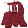 Ronyme 2X Morse per E Snowboard Morse Fisse Facili da Usare Staffa Rifilatura Bordi Robuste Leggere Portatili Impugnature Antiscivolo, Rosso