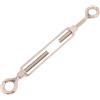UBOHUZ 8Pc 304 in Acciaio Inox M4 M5 M6 M8 Regolare Catena Rigging Ganci Occhio Tenditore Dispositivo di Tensione della Fune Metallica per Barca a Vela, Tendalino(M5)