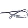 Tdoutop Confezione da 2 Cinghie Regolabili per Pedali per Cyclette, 50x1,2 Cm, in Nylon, Facili da Installare, Grigio