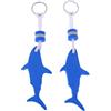 Fxzqgnh 2 Pezzi Portachiavi Galleggiante per Conservazione Chiavi Acqua Kayak Nautica Impermeabile Leggero Eva Adatto per Nuoto Surf Canottaggio, Nero