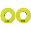 SunsoilGiant 2 Dischi Frazionari per Impugnature E Accessori Dei Manubri, 0,5 kg