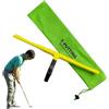 Generico Ausili per il golf: allenatore portatile, di guida per l'allineamento 'oscillazione, dispositivo per esercitarsi sulla messa a fuoco della stabilità, migliore precisione | Green Training,