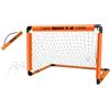 KiBcsLic Set Da Calcio per Allenamento Bambini con Borsa per Il Trasporto E Picchetti, Bianco 120x80x80cm
