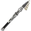 GBMITING Canna da Pesca,Fishing Rod Canna da pesca alla carpa for barca mare telescopica in lega 1,5-2,4 metri a spinning corta Bastone viaggio(2.4 m)