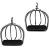 Aymzbd 2 Staffe da Equitazione Leggere per Adulti, 11,5 x 3,3 cm