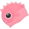 JECOMPRIS Cuffia da Nuoto in Silicone per Bambina Design Cartone Animato, e Confortevole, per Nuoto e Bagno, Taglia Grande Rosa