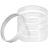 Tofficu Anelli Resistenti da e 5 la in Golf per Buca Bianca Plastica Migliorano visibilità e Stabilità del Standard da 108 Mm per Esterno