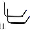 Chatonshen Porta Kayak, Appendiabiti per Canoe, Montaggio a Parete, Portatile, per Garage, Interni, Gancio per Riporre Kayak, Canoe, Tavole da Paddle, Casa, Giallo