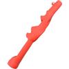 Luocute Allenatore per Presa da Golf, Ausilio per Allenamento in Gomma Antiscivolo con Scanalatura Ergonomica della Mano, Standard per la Corretta Posizione della Mano e Precisione dello (rosso)