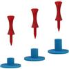 POXZSFX Set di Strumenti per Attrezzature da Golf durevoli, Porta Tee da Golf con Design Flessibili e Base con ugello Centrale, Strumento di Allenamento Portatile per Esigenze di