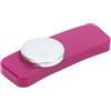 Focket Porta Gesso Magnetico, Clip da Cintura Porta Gesso da Biliardo Compatto Rotondo e Quadrato, Custodia per da Biliardo con Clip da Cintura per e Snooker (WINE RED)
